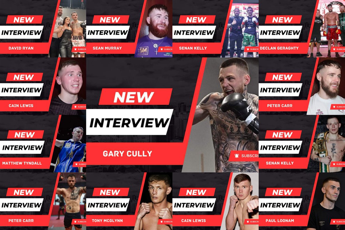 Sunday Catch Up ⏪️⏩️ 13 interviews completed this Week! Not caught up with them all yet? Then click the link below ⬇️ youtube.com/@BoxingTickets… Thats 116 completed Year to date, that 219 figure from last Year is getting smashed to pieces You'll never criticise our work…