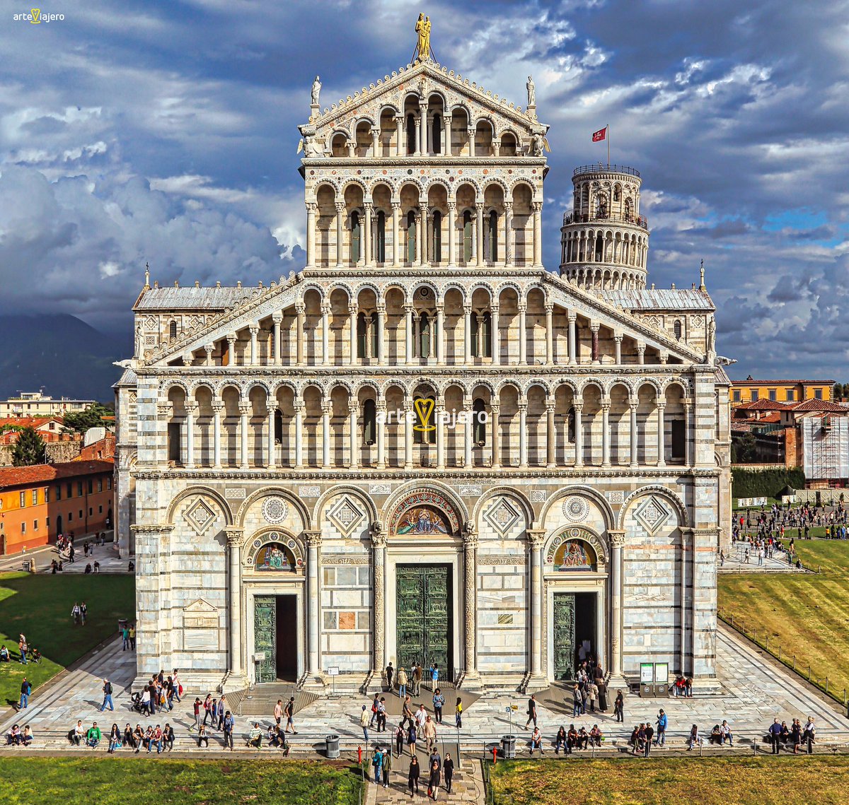 Duomo de Pisa, auténtica obra maestra de la arquitectura románica en Italia ❤️ #FelizDomingo #photograghy #travel