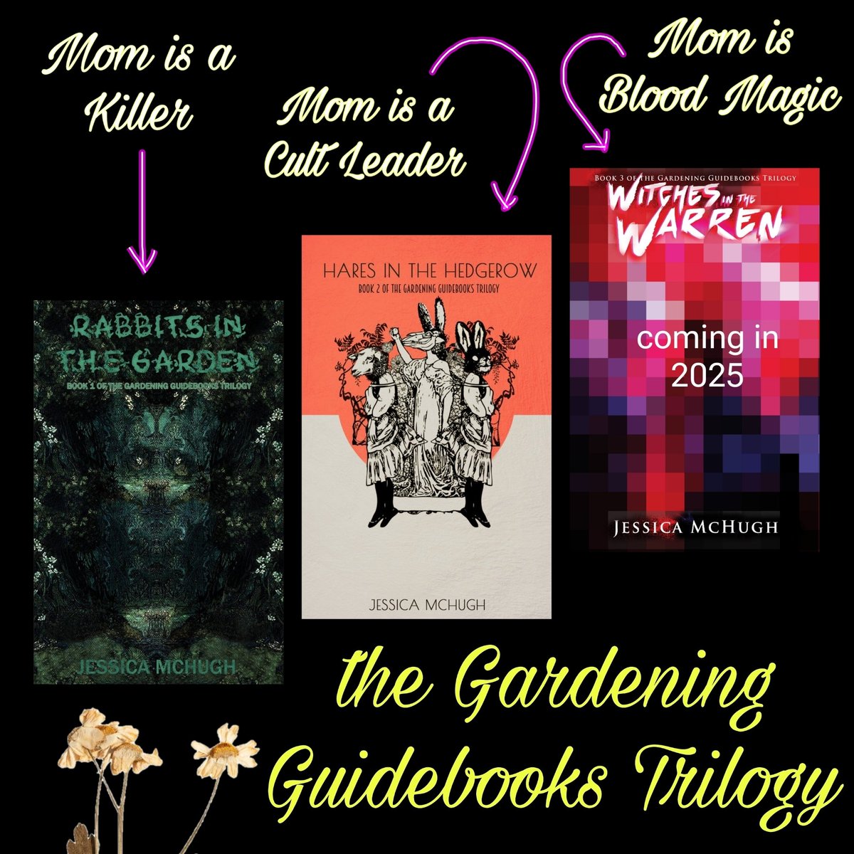Happy Mother's Day to all the moms who tended their gardens the best they could. 🥀✂️🐰🩸 Catch up on all the mama drama at @GhoulishBooks (Ghoulish.RIP) before the final book comes out next year!