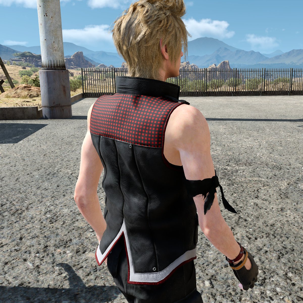 ClairCoult's tweet photo. Ever wanted to dress Promtpo in Kingdom Hearts gear?  Well now you can!  Choose from a fan inspired outfit or Sora cosplay style.  quick and easy installation with #Flagrum

https://t.co/zUNlifoRUO

#FFXV #FF15 #FFXVMods #Prompto #Sora #KingdomHearts https://t.co/gu9tJKH34q