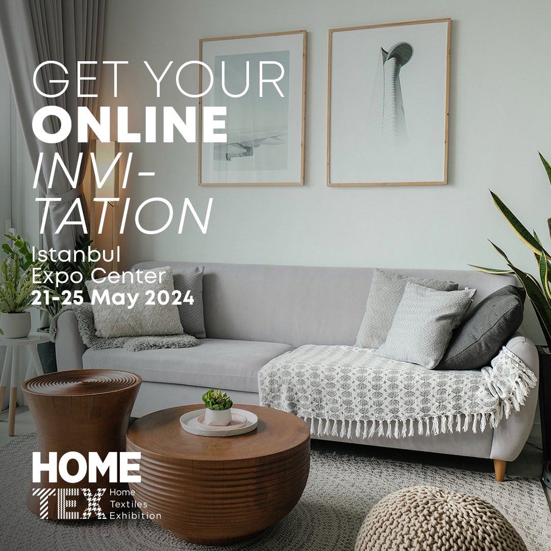 Create your online invitation now to seize the opportunity to meet with leaders of the home textile sector and global brands to establish new collaborations! Online invitation: hometex.com.tr/en/online-tick… @kfafuarcilik @tetsiad +++