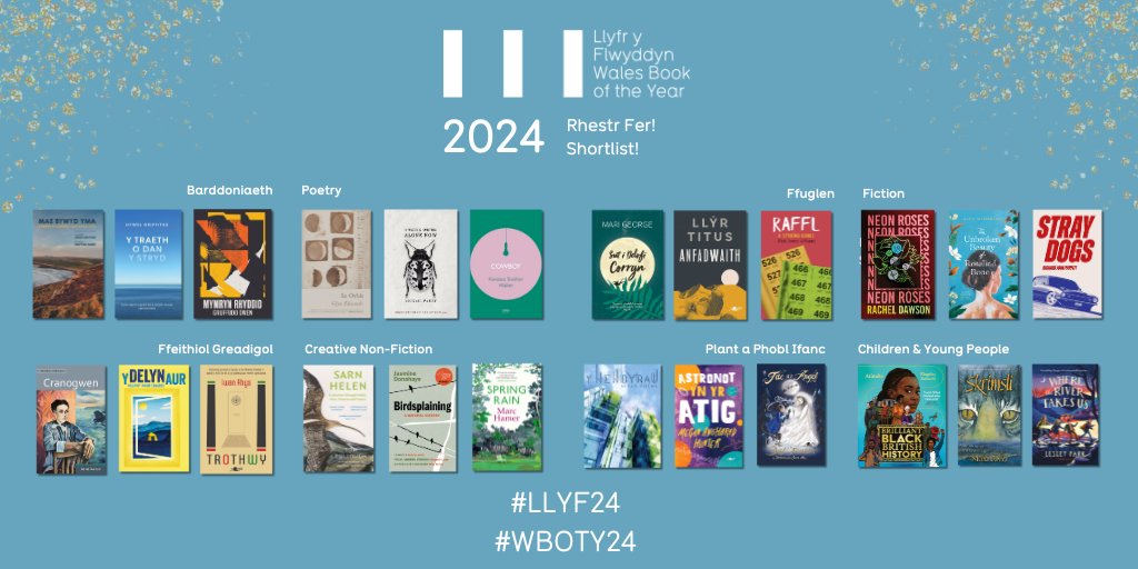 ⭐ Wales Book of the Year Award 2024 ⭐ Literature Wales is proud to announce which books have pleased the judges this year. Congratulations to all the successful authors and publishers! #WBOTY24 literaturewales.org/lw-news/the-sh…