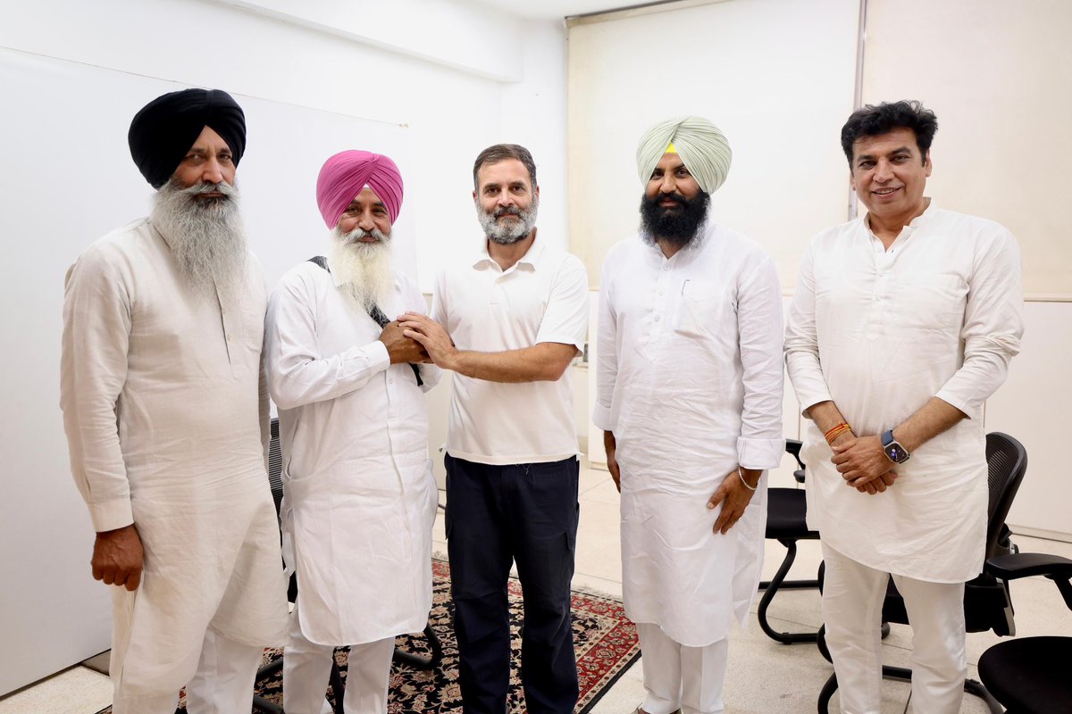 Bains brothers of Ludhiana joined the Congress. This will boost the Punjab Congress in Ludhiana. Could be set back for Ravneet Bittu.