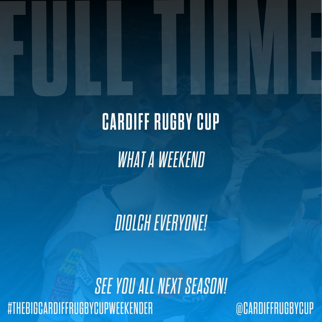 That's a wrap for another season of @Cardiff_Rugby Cup! Fingers crossed @elonmusk unlocks the @CardiffRugbyCup account so we can post out all of the photos and 'trylights' from across the weekend! If not though it may be worth keeping an eye on this account of mine! Any…