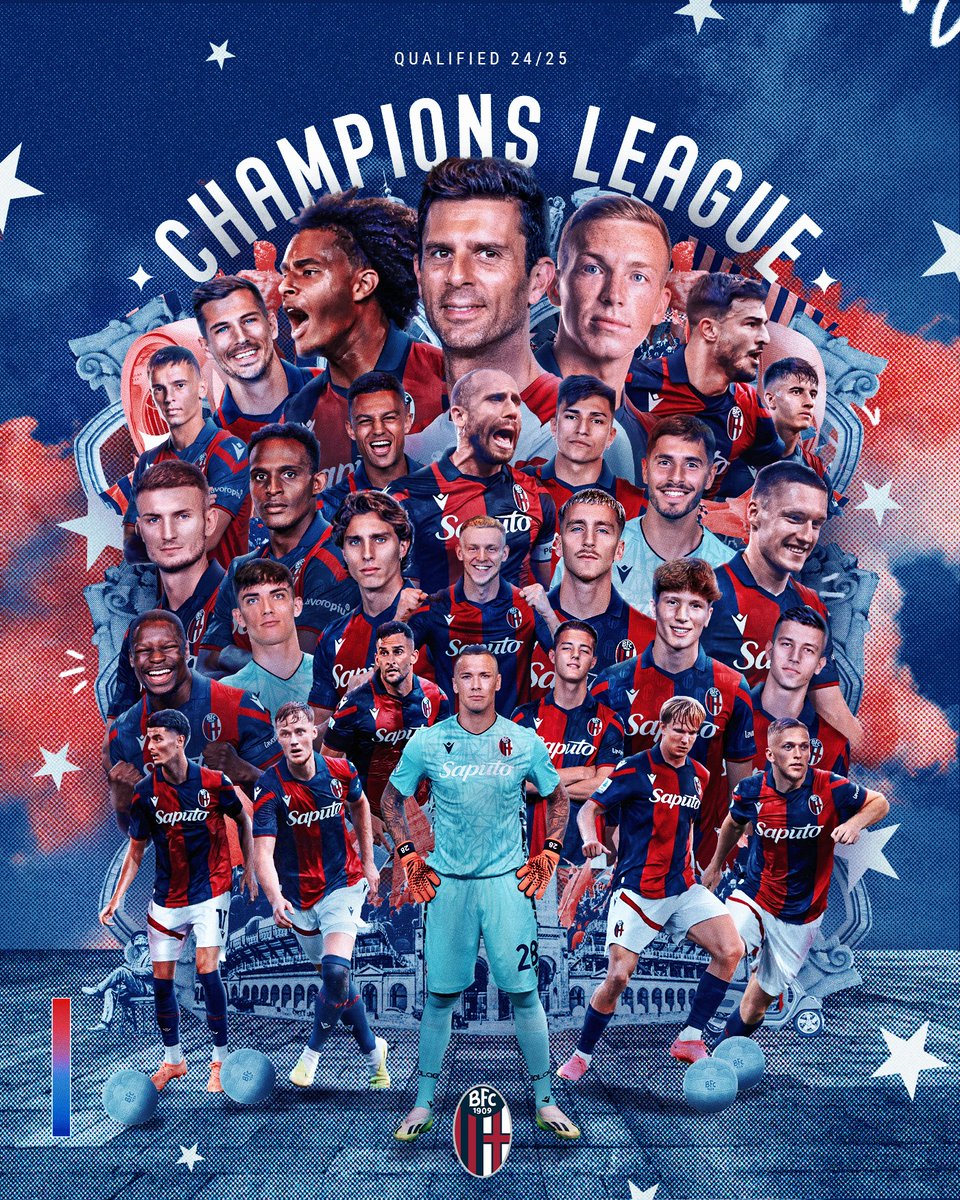 BOLOGNA, WE DID IT. ❤️💙

#UCL #WeAreOne