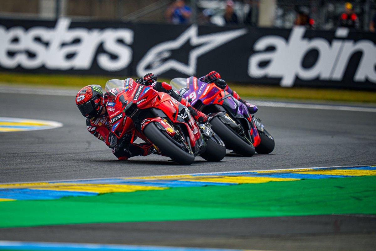 Podium for Pecco at the French GP: ducati.com/gb/en/news/pod… #ForzaDucati #FrenchGP 🇫🇷