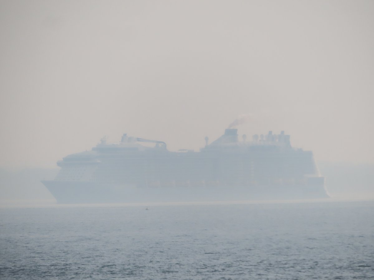 Anthem of the Seas in the Solent on the 12/5/2024.