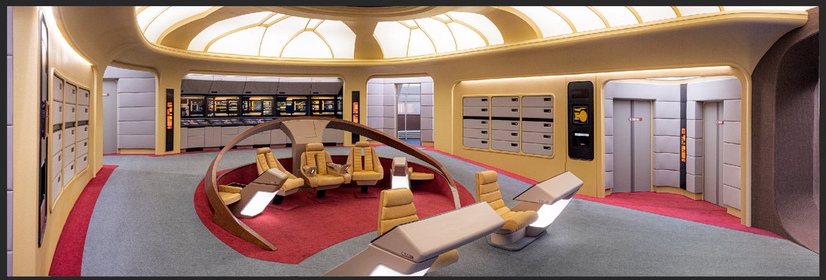 Prepping the 3rd in my USS Enterprise-D Panorama series. This will feature the Turbolift, Ready Room View