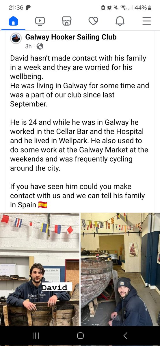 Missing in #Galway