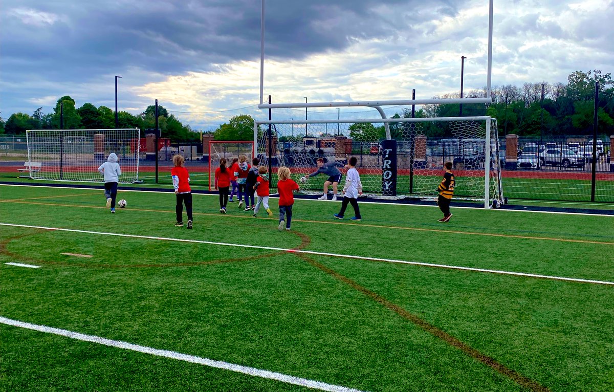 Sometimes, the most crucial element of building a soccer club are the things that happen off the field 🖤💛 Thank you to everyone who came out in the dreary weather to our community kickoff! We look forward to seeing you again when the sun comes out! #UpTheTroy