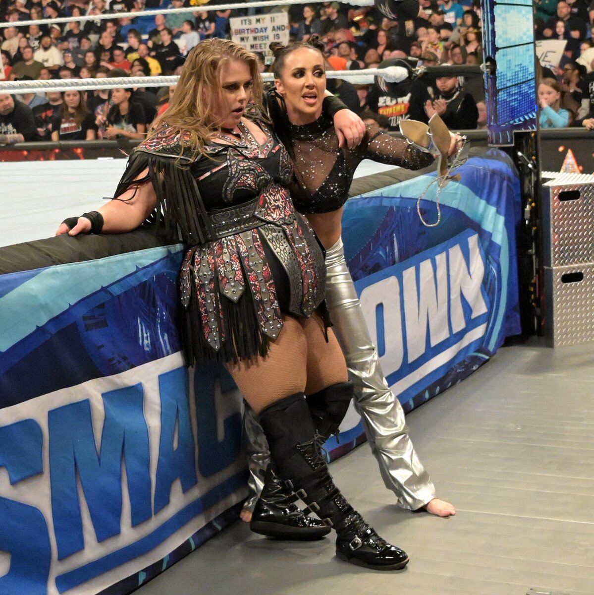 We are the real champions!!

#SmackDown