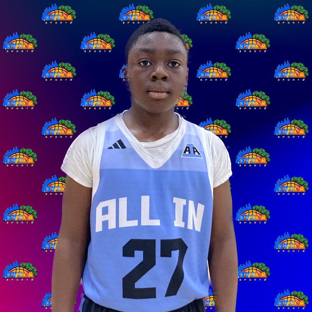 Eli Akuffo has been one of the more skilled guards at the 12U level today. Good moves and handle getting into the defense, shoots it well from the outside with the ability to create his own shot. Scored 33 pts in a win @AIAeliteboys @GNBABASKETBALL @ny2lasports