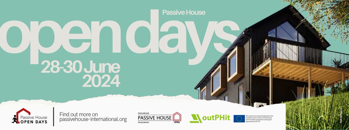 Twice a year #Passivhaus owners throw open their doors and let you come and visit!

So the next event (28-30th June) is a great opportunity to understand the phrase 'summer comfort'.

passivhaustrust.org.uk/event_detail.p… 

#PassiveHouse