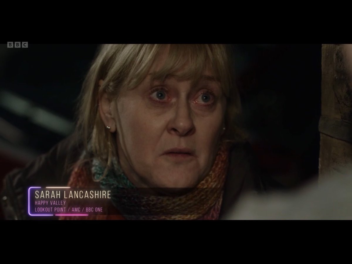 Hardly surprising that Sarah Lancashire has won the Best Actress award at the BAFTA’s. You can’t beat perfection. Her performance in Happy Valley is one of the greatest you could ever wish to see #baftas #baftas2024 #BAFTATVAwards #bafta #sarahlancashire #happyvalley