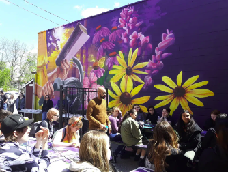 BriscoeClass's tweet photo. 3 years @TVDSB Students Build Cities murals &amp; impact projects transforming #StThomas #Aylmer.Looking forward to celebrating @SHSM_TVDSB  @ParksideCI  Construction, Manufacturing, Horticulture @ArthurVoaden @CECITitans ArtsCulture,#SHSM "Tiny Alley" Project May 15 @agconsultinginc https://t.co/a5kVZJc5I7