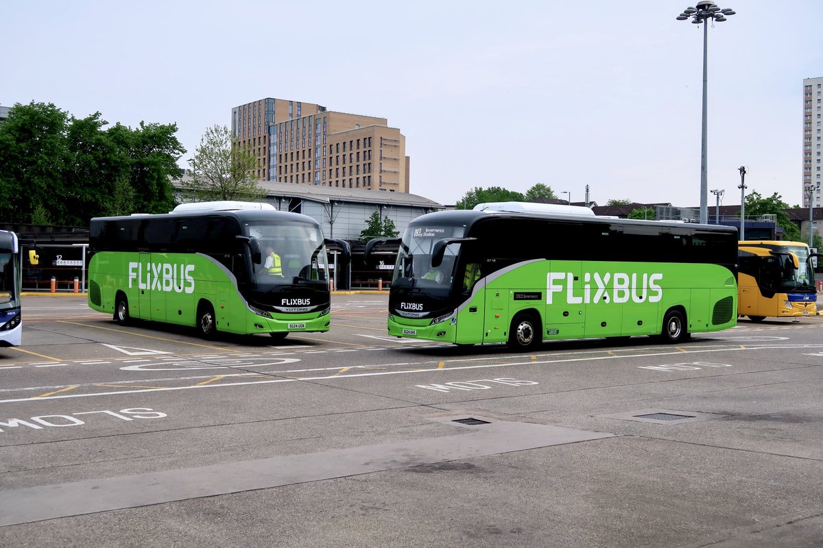 Two off the Latest from McGills group for use on the Flixbus network out off Scotland