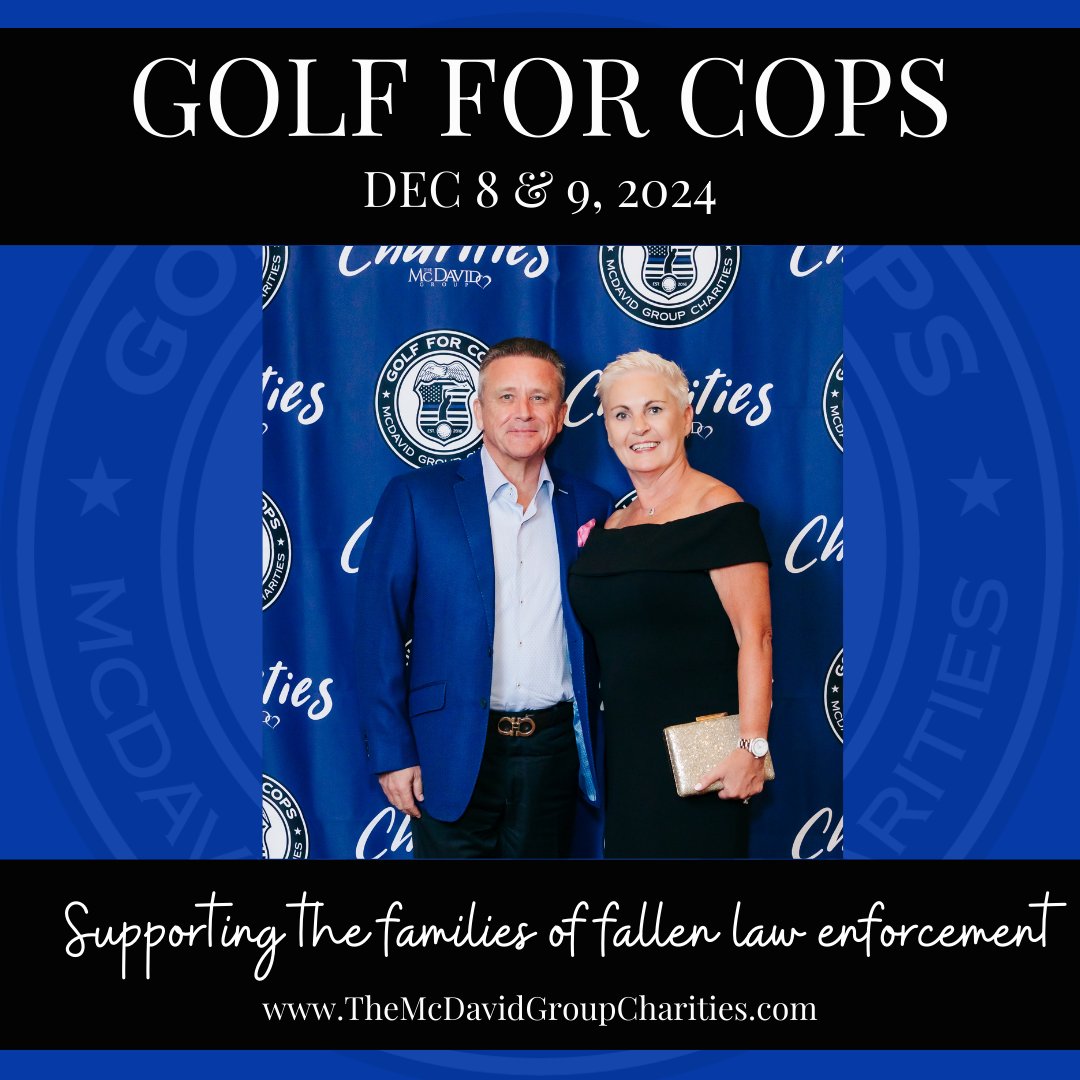 We are locked and loaded! Save the Date! December 8 & 9, 2024!
And, THANK YOU for making 2023 our best year yet! 

#supportingthefamiliesoffallenlawenforcement #bluefamily #LawEnforcementFamilies
#golfforcops #scholarships #education #golfforcopsnation #forethefallen