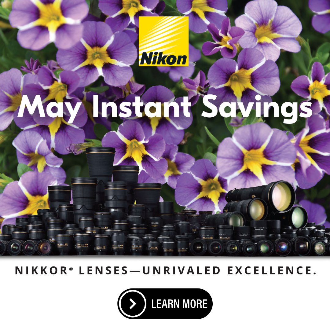 Nikon May Instant Savings - Save big on Nikon lenses
Learn more: blog.bergencountycamera.com/2024/05/nikon-…

#nikon #bergencountycamera #mirrorlesscamera #nikonusa #photography #nikonshooters #nikonphotographer #camerastore #newjerseyphotography #newjerseyphotographer #shoplocal #shopsmallbusiness