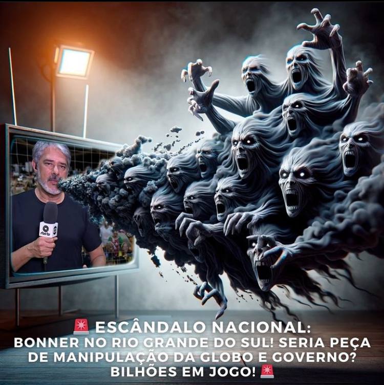 • @major.aldrin 🚨 Escândalo Nacional: Bonner no Sul é Seria Peça de Manipulação da Globo e Governo! Bilhões em Jogo! 🚨 A recente decisão de posicionar William Bonner para apresentar o 'Jornal Nacional' diretamente do Rio Grande do Sul levanta suspeitas sobre uma possível