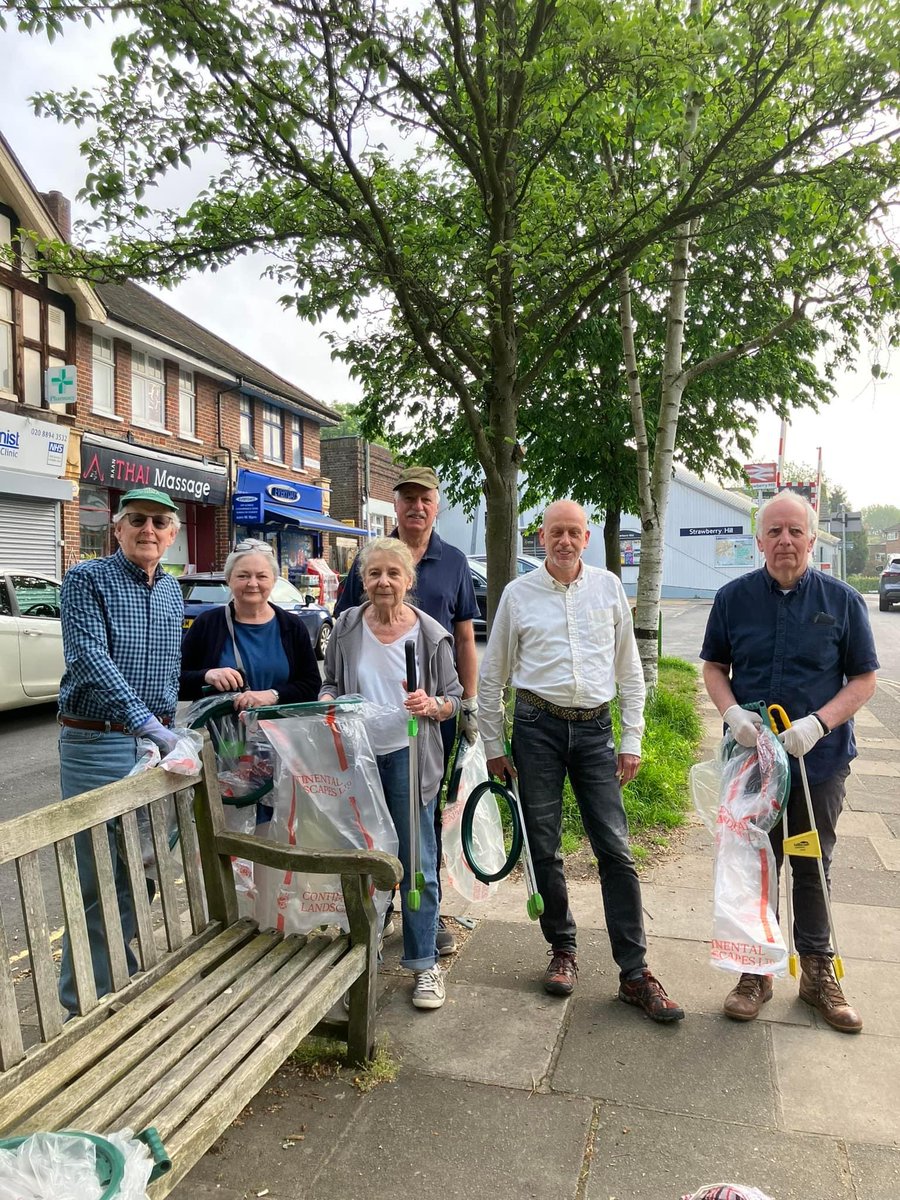 Thank you very much to our monthly pickers for keeping Strawberry Hill litter-free!