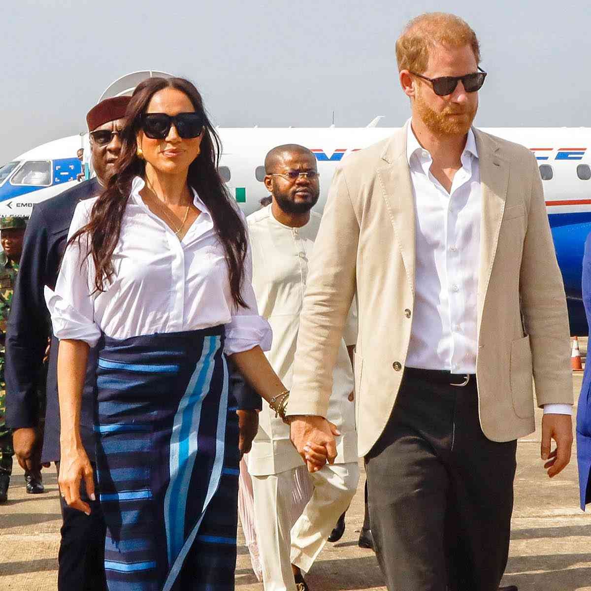 All jokes aside, dignitaries from Commonwealth countries should be instructed not to meet with Harry and Meghan or any other royals traveling in a non-official capacity. RT if you agree! #HarryAndMeghanNigeria #HarryandMeghanAreGrifters #RoyalFamily