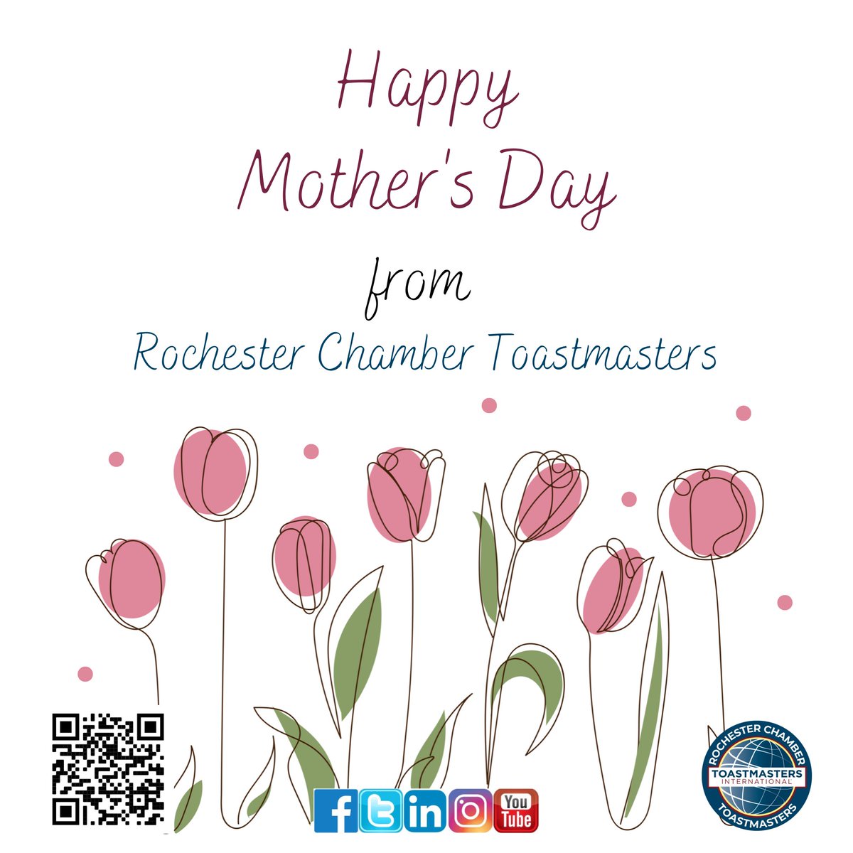 Happy Mother’s Day from Rochester Chamber #Toastmasters  #rochmn  #rochester #rochester_mn #publicspeaking #leadership #rochestermn  #neighborshare #neighborstory #mothersday #momsday