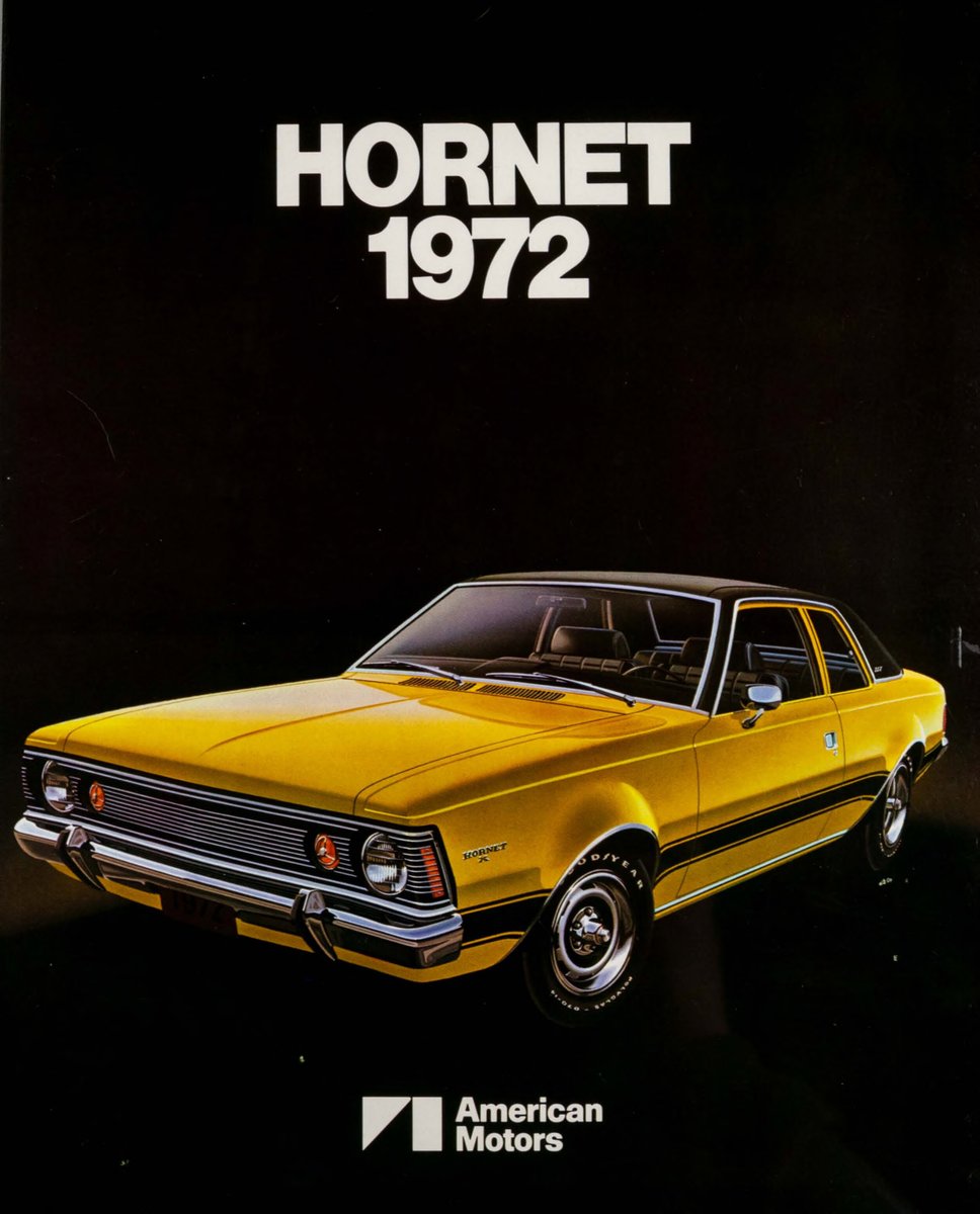 American Motors Hornet Brochure 1972. #automobiles #vintage