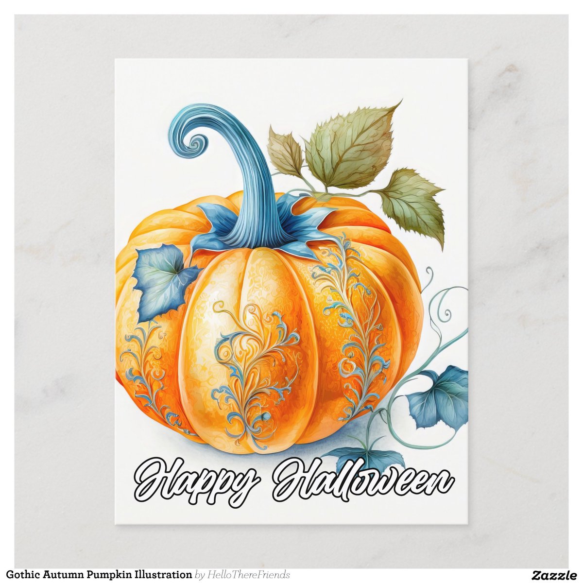 Gothic Autumn Pumpkin Illustration Postcard→zazzle.com/z/8kzdtb8j?rf=…

#Postcards #Hello #Stationery #HappyHalloween #Halloween #Pumpkins #Halloween2024 #TrickOrTreat #Gothic #Illustration #Art #Zazzle