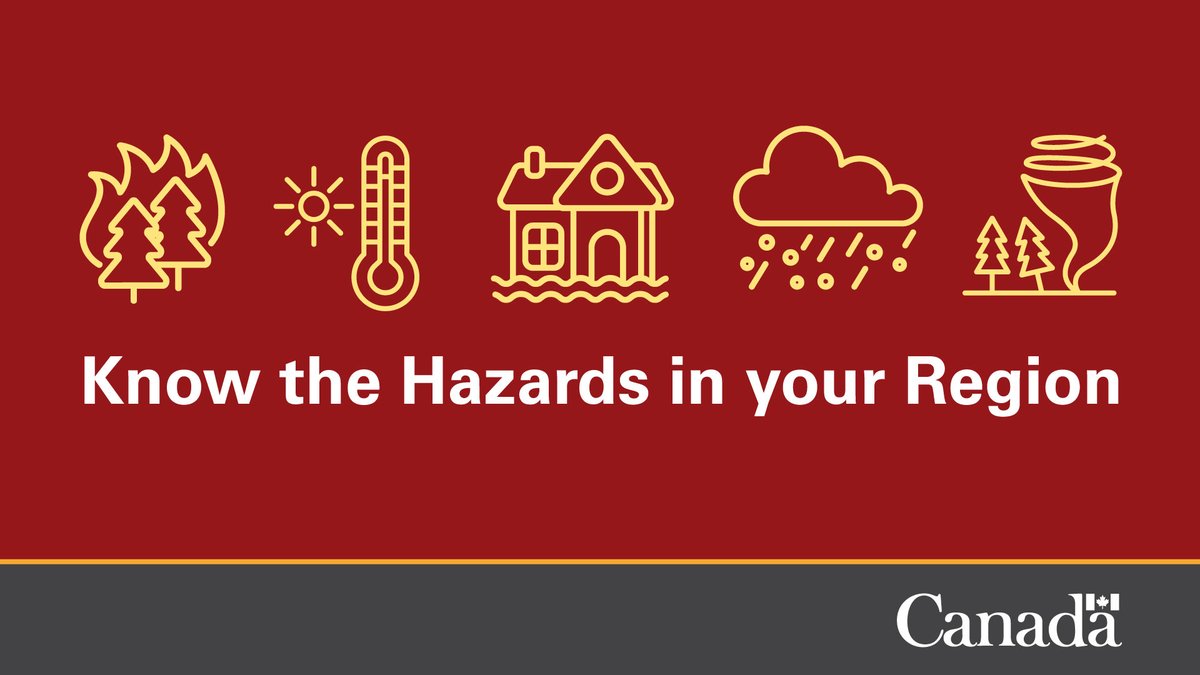 Emergencies can happen at any time. Be ready. By understanding the risks in your area and creating a household emergency plan and kit, you and your family can be prepared. Learn more: publicsafety.gc.ca/cnt/mrgnc-mngm…