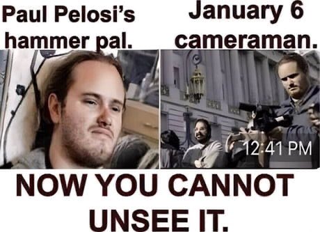 @4Mischief Interesting .... Pelosi's 'hammer man' was a January 6th cameraman for her daughter ???