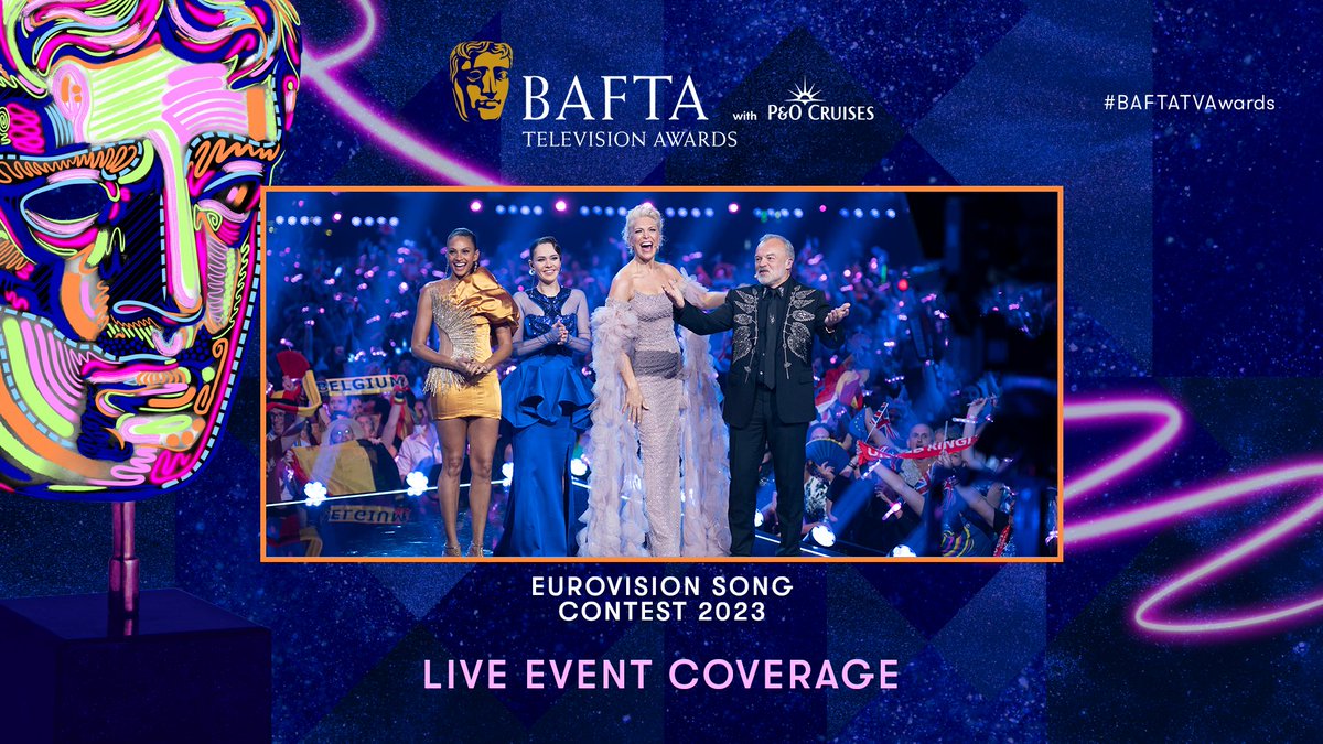 BAFTA (@bafta) on Twitter photo The Eurovision Song Contest 2023 wins the BAFTA for Live Event Coverage π€
#BAFTATVAwards with <a href="/pandocruises/">P&O Cruises</a> The Eurovision Song Contest 2023 wins the BAFTA for Live Event Coverage π€
#BAFTATVAwards with <a href="/pandocruises/">P&O Cruises</a>