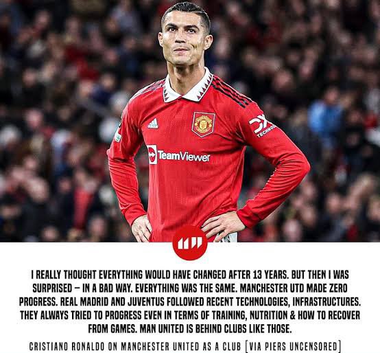 He was right all this time.United chased him away😭😭