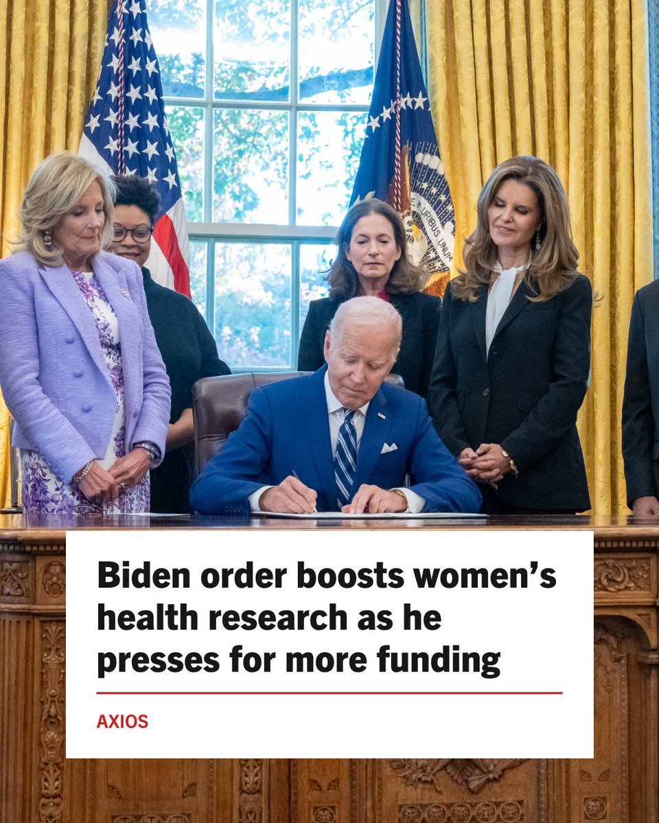 For too long, research on women’s heath care faced serious neglect.

@JoeBiden is doing something about it.

From heart disease to menopause-related conditions, he takes women’s issues seriously.