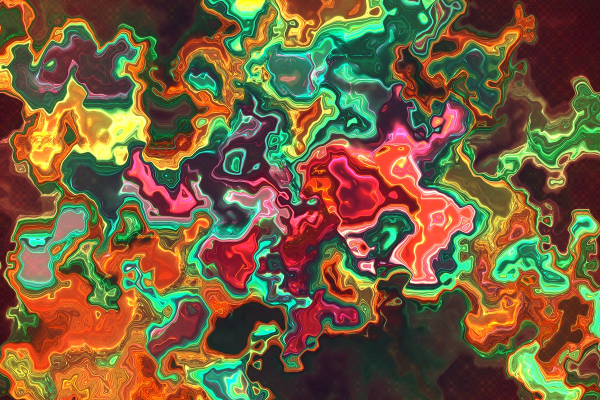 Took a small break and now I'm back at it again🎨
 
#creativecoding #generativeart #genart #p5js #webgl #glsl #art #nft