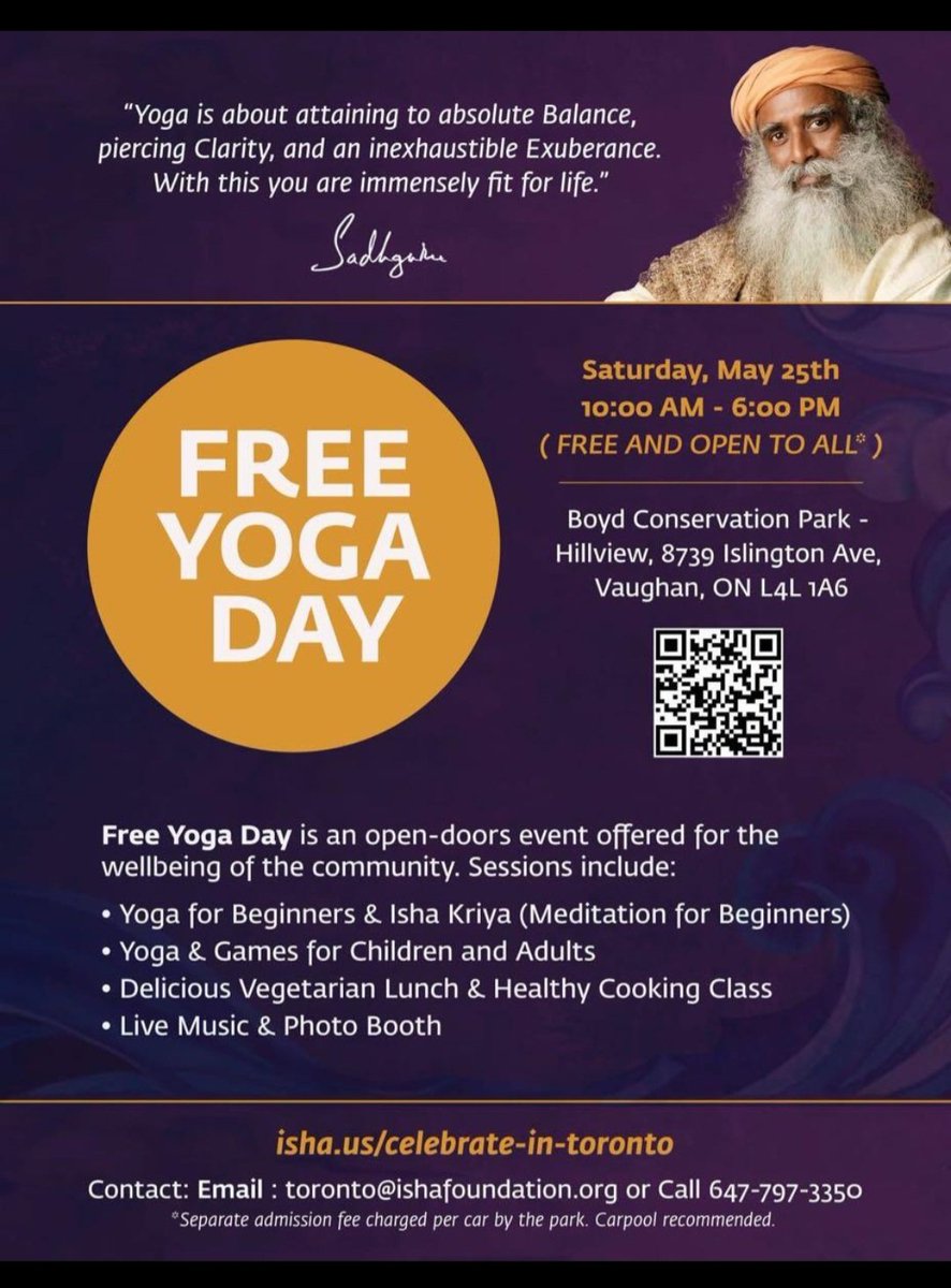 Free Yoga Day!! #yoga #IshaYogaCenter #Isha #freeyoga