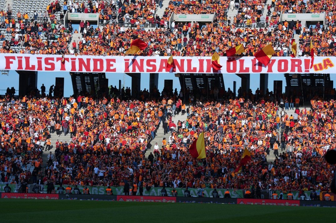 🔴 Galatasaray'dan Filistin'e destek.