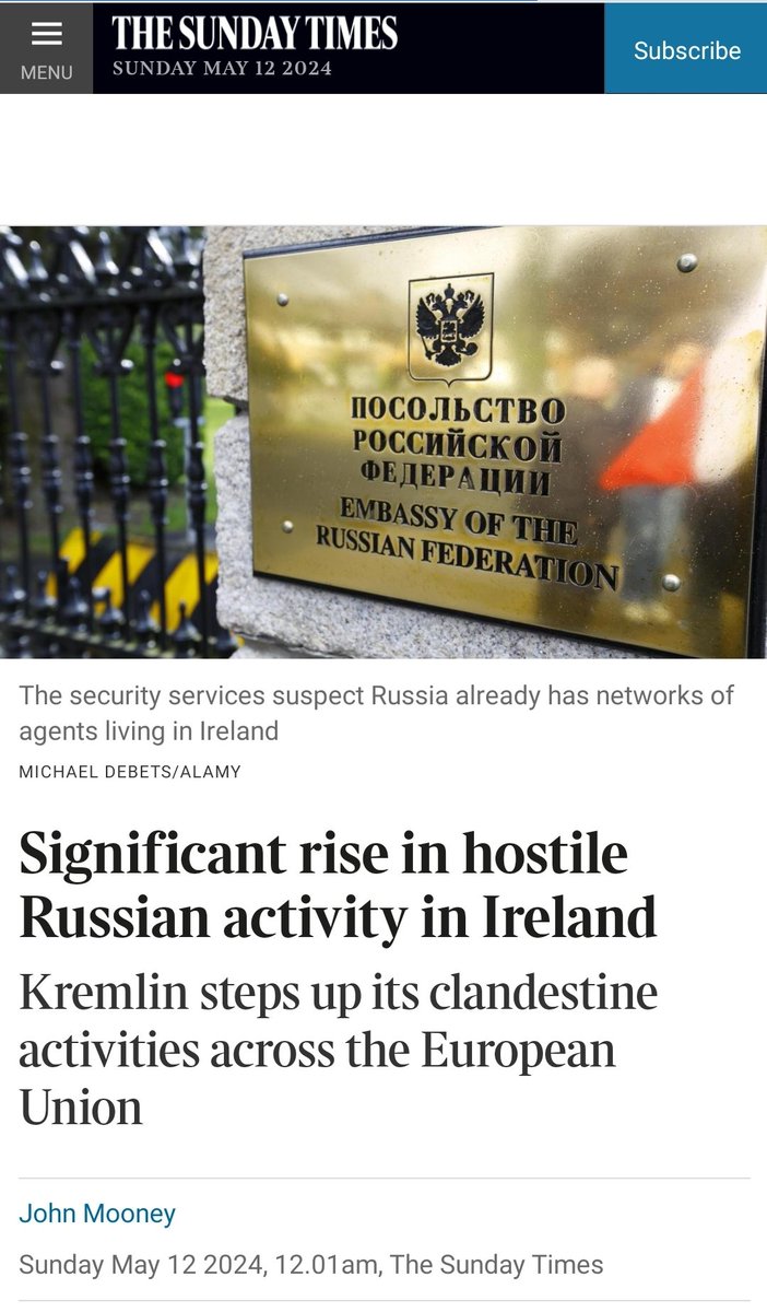 The West failed to act on any of Putin's acts of terror across the EU and UK, so there's about to be alot more of them. All of this could have been avoided by merely giving Ukrainans what they've been asking for.