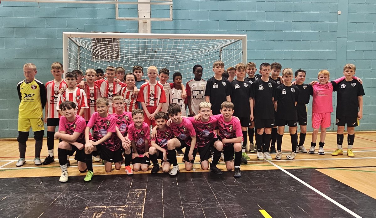 That's another fantastic #futsal tournament dedicated to #grassrootsfootball teams wrapped up! Today, we had our U11s over at Courtside Sports Hall in what was a great afternoon of fast & furious action.