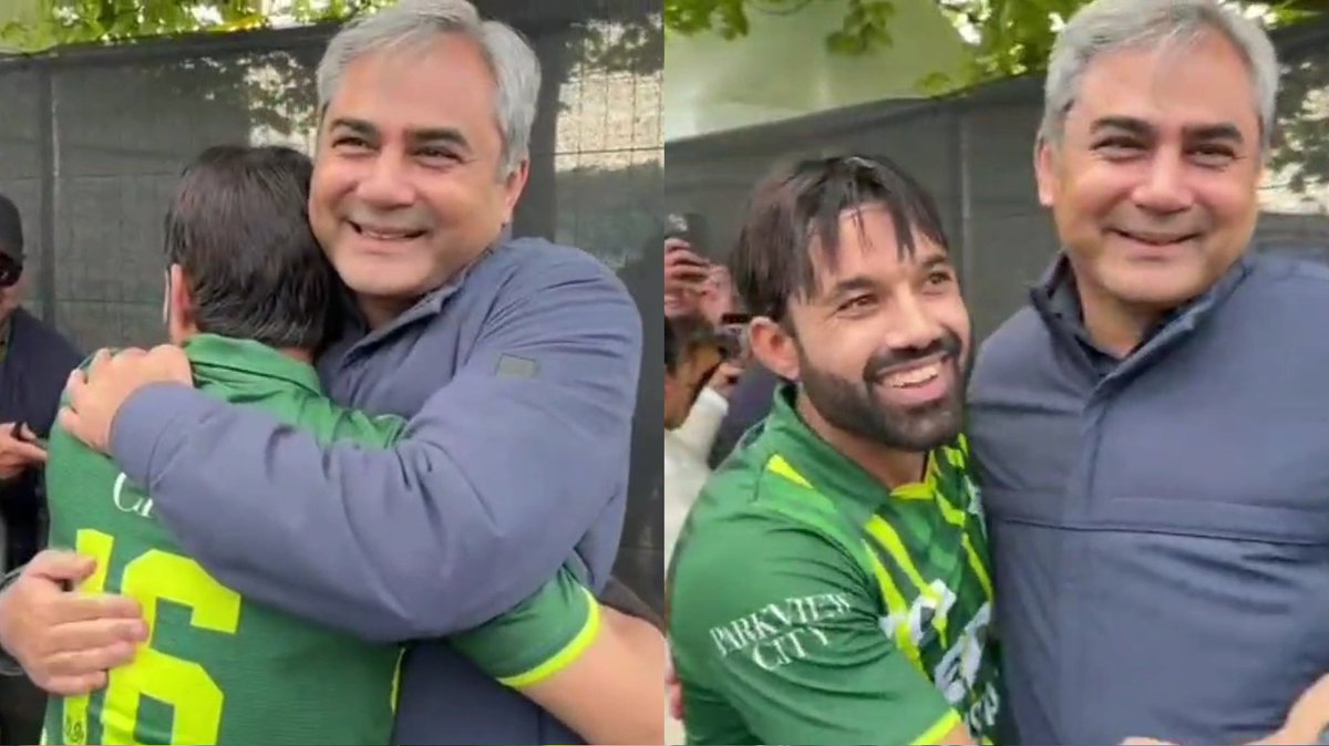 Thankyou Chairman PCB Mohsin Naqvi for giving recognition and due respect to Mohammad Rizwan. These kind gestures by you have won the hearts of Pakistani fans!🫡 #IREvPAK