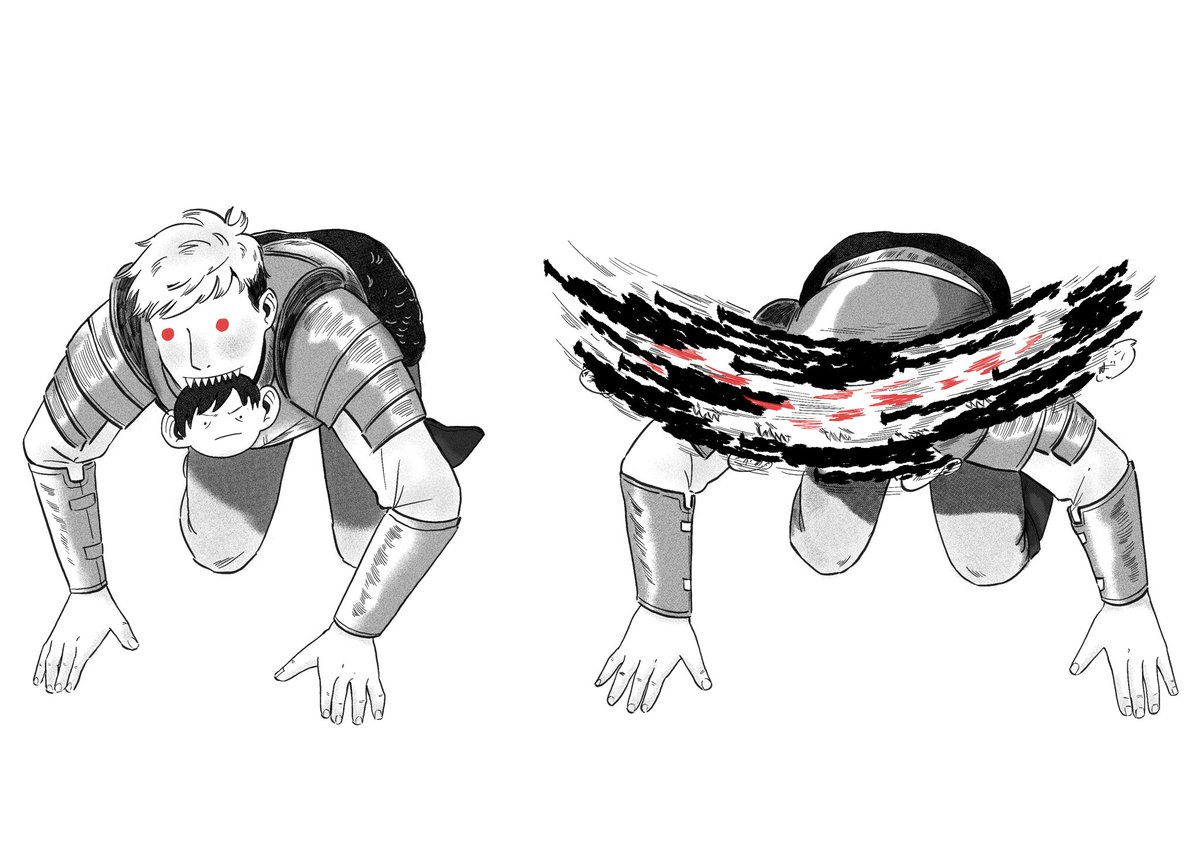 Plumsoop's tweet photo. It felt right to draw him like this #dunmeshi #dungeonmeshifanart #dungeonmeshi #Liosdunmeshi #illustration #art #fanart #DeliciousinDungeon https://t.co/tAHdycebgO