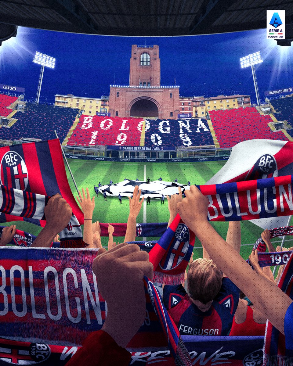 𝐈𝐭'𝐬 𝐨𝐟𝐟𝐢𝐜𝐢𝐚𝐥: for the first time ever, @BolognaFC1909en is @ChampionsLeague bound! 👏👏👏