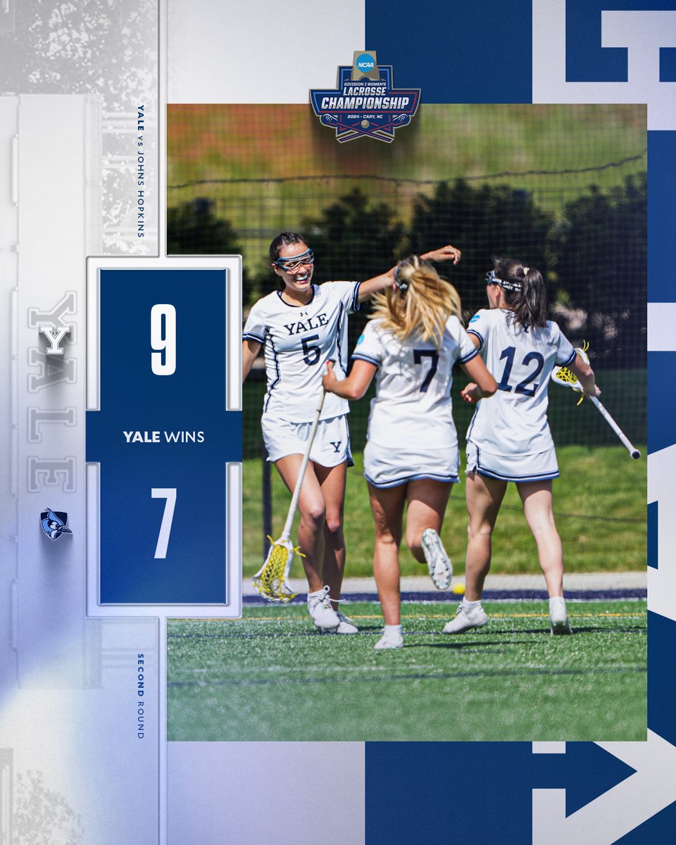 🔥 We advance to the NCAA Quarterfinals with today's win! #ThisIsYale
