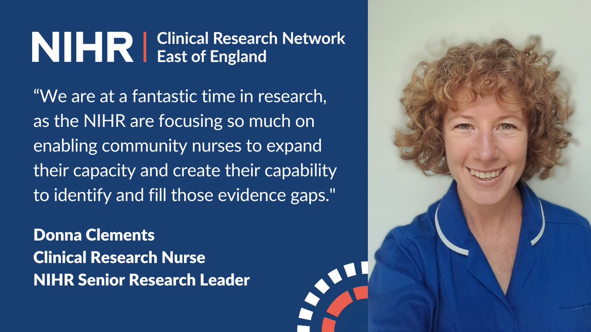 Want to learn more about the nursing career development opportunities offered by @NIHRresearch? We spoke to Donna Clements from @NCHC_NHS about her inspiring career so far, and how nurses can get involved in research. #NIHRNursingMidwifery Read more: local.nihr.ac.uk/case-studies/w…