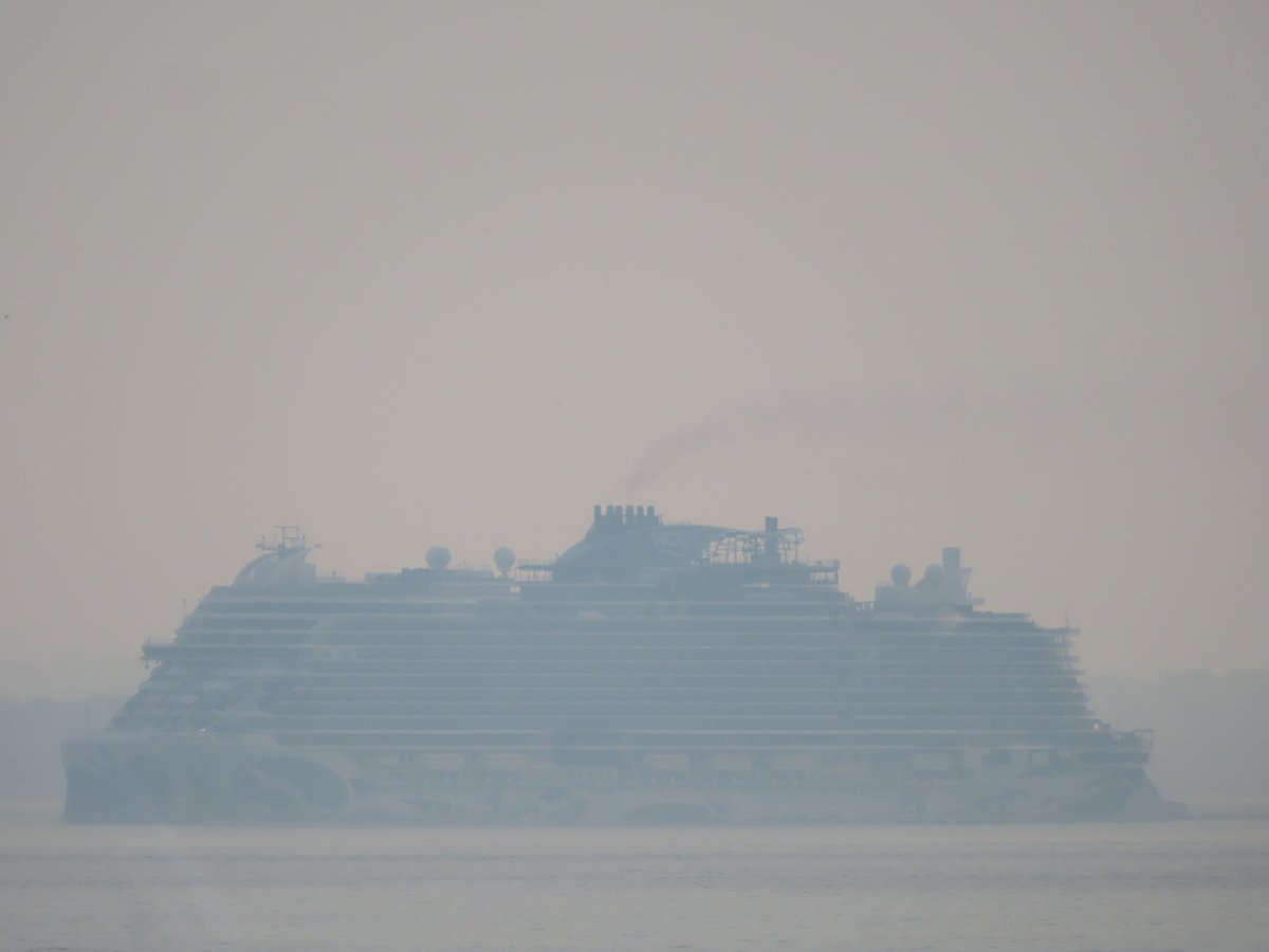 NORWEGIAN PRIMA in the Solent on the 12/5/2024.