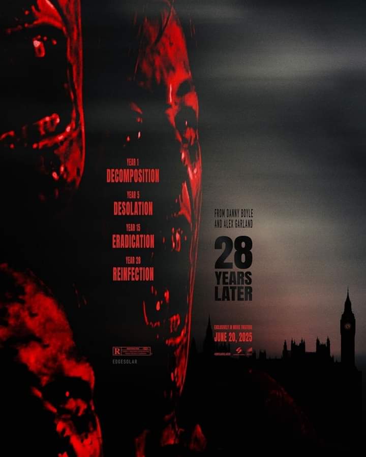 It's official. #28YearsLater arrives on June 20, 2025. . . #28DaysLater sequel poster by @edgesolar