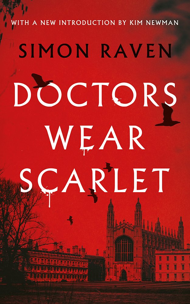 A toast to one of my very favorite writers, the excellent Simon Raven, who died today in 2001. His vampire novel DOCTORS WEAR SCARLET is a classic and was one of Karl Edward Wagner's picks for best supernatural horror novel of all time. Check it out: valancourtbooks.com/doctors-wear-s…