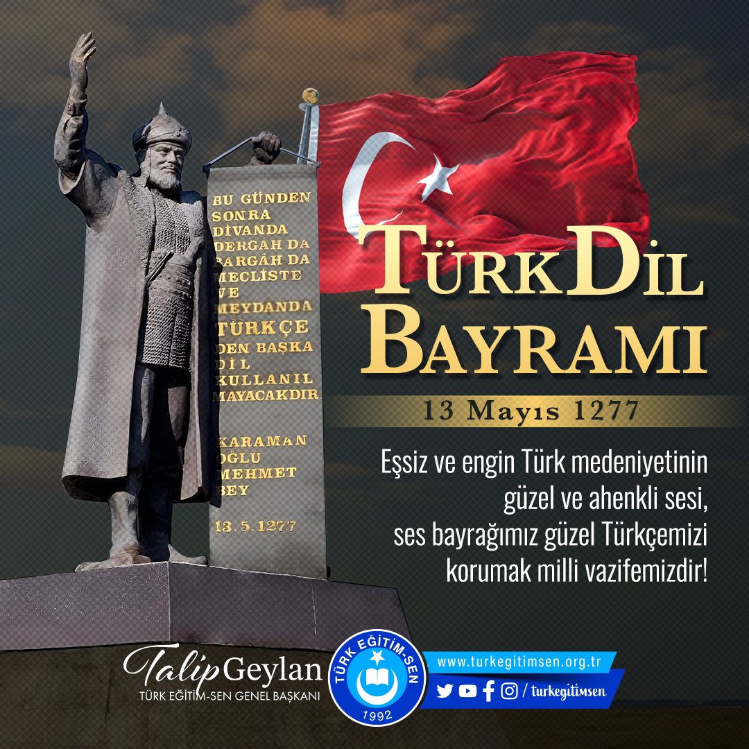 #TürkDilBayramı