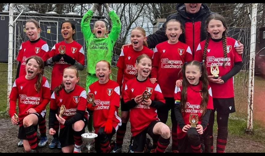 Proud off these kids today winning there semi final against maghull blue onto the final now hopefully we can do league an cup double @RemycaGirls