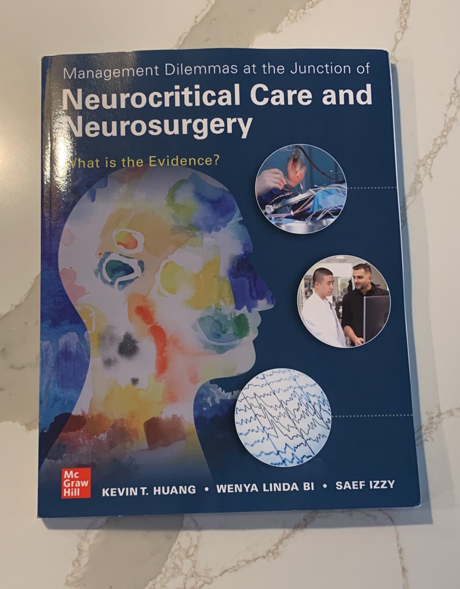 Congrats to @BWHNeurosurgery and @BWHNeuroICU authors Drs @SaefIzzy @wenyalindabi and Kevin Huang on their new textbook #publication on the junction of #neurocritical care and #neurosurgery. Congrats to all authors too bringing together many neurosurg+neuro residents and fellows