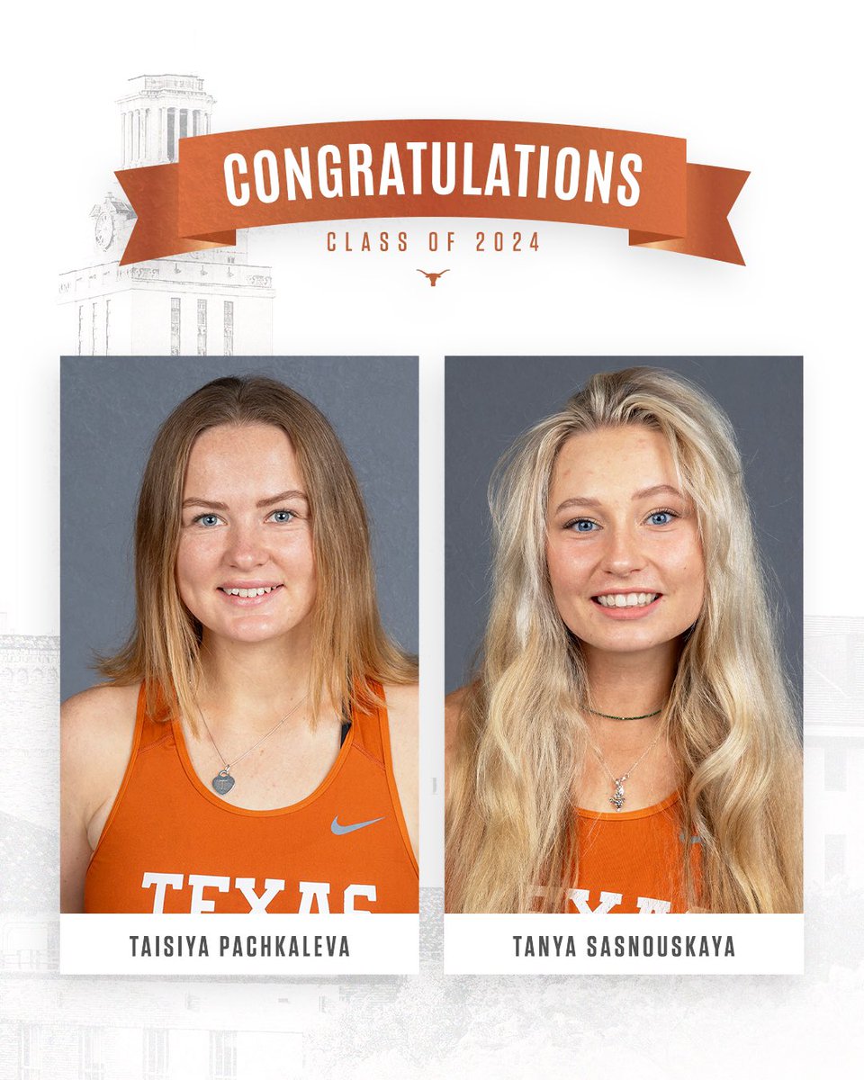 So proud of our grads! #HookEm 🤘🎾🎓